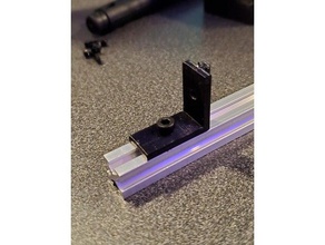 makerbeam açı Konnektörleri kapaklar 3d print model - Mito3D