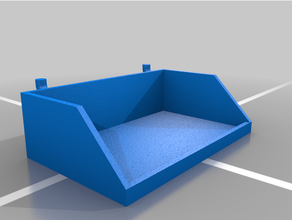 trays wall control metal pegboard 3d print model - Mito3D
