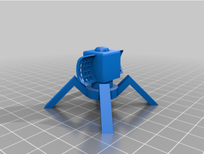 walker techno esquadrão 3d print model - Mito3D
