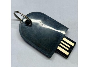 badusb beetle case keychain atmega32u4 arduino 3d print model - Mito3D