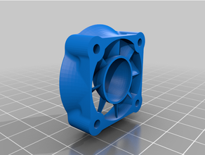 30mm fan velocity stack pressure enducer 3d print model - Mito3D