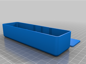 drawer dividers 146x31x30 customized 3d print model - Mito3D