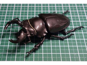 mesotopus tarandus insectes lucanidae cerf volant 3d print model - Mito3D