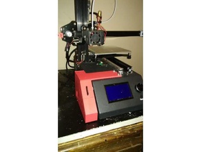 anet 9 taille l'adaptateur carte sd support 3d print model - Mito3D