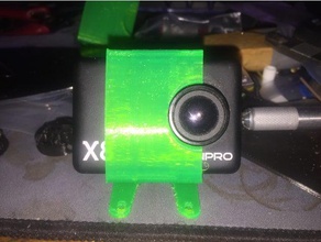 actionpro x8 bağlama amax freestyle Kare amaxinno amaxshop kamera monte edin gerçek 3d print model - Mito3D