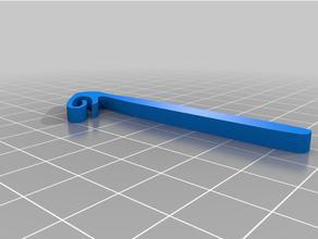 loop knot tying tool fishing tyer 3d print model - Mito3D