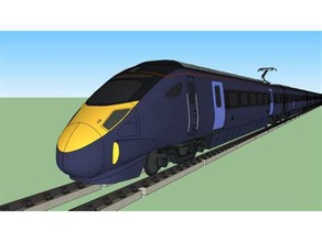 british rail classe 395 1148 br class echelle hig velocidade javelin escala sudeste 3d print model - Mito3D