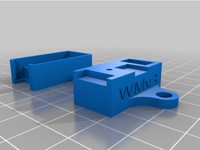 Wasserzähler sensor Halter v3 Infrarot montieren watermeter 3d print model - Mito3D