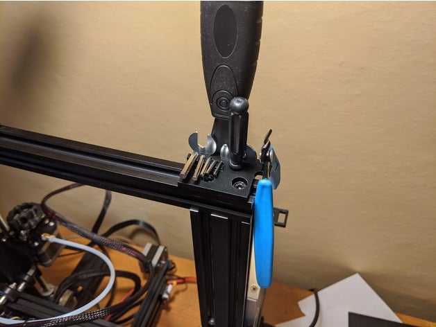 ender 3 portautensili minimalista 3D print model - Mito3D