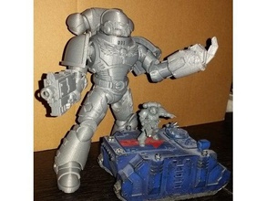 scaf - space chad action figure 40k bjd chadscale 3d print model - Mito3D