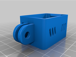 esp32-cam case gopro compatible mount 3d print model - Mito3D