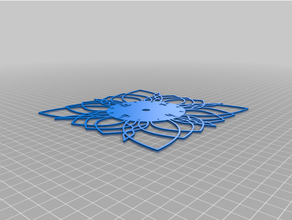 progettazione misura sunburst clock 2 3d print model - Mito3D