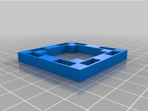 2x2 magnet Konstruktion kundengebundene 3d print model - Mito3D