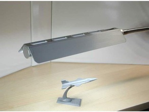 lamp shade qooltek clip-on 3d print model - Mito3D