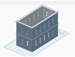 industrielle Gebäude hinaus 3d print model - Mito3D