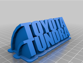 tundra personalizado 3d print model - Mito3D