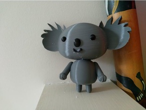 koala pucca anime Serie mmu 3d print model - Mito3D