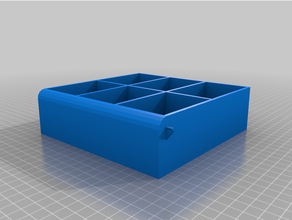 misura scatola pillola organizzatore 3d print model - Mito3D