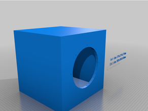 dayton audio dcs205 4 scatola sigillata misura 3d print model - Mito3D