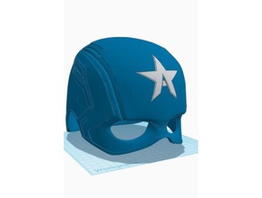 us agent helmet updated cosplay costume marvel 3d print model - Mito3D