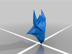 doncella cristal hombro 3d print model - Mito3D
