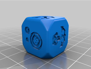 dice - sea thieves roleplaying game boardgame 3d print model - Mito3D