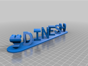 dinesh & sathya customized 3d print model - Mito3D