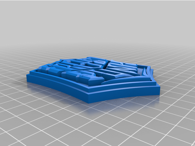 frostpunk logo 3D print model - Mito3D