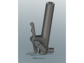 Motorschirm Gas Tempomat 3d print model - Mito3D