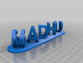 mad gur kundengebundene 3d print model - Mito3D