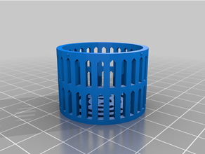 shower drain hair filter customized 3d print model - Mito3D