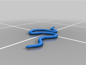 snake - cornsnake 3d print model - Mito3D
