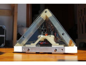 pyramidian robot 3 mobile nerf dart lanzador 3d print model - Mito3D