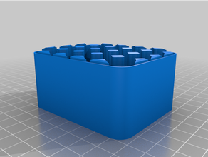 20x aa pil kutusu özelleştirilmiş 3d print model - Mito3D