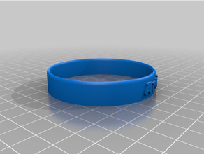 personalizar pulsera maker personalizado 3d print model - Mito3D