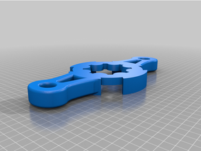 pentair chlorinator lid handle 3d print model - Mito3D