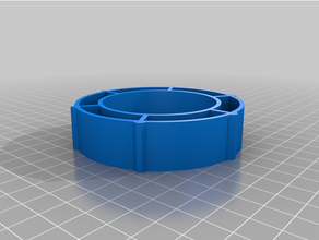acoplamento greg spool largura bobina 3d print model - Mito3D