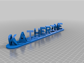 katherine customized 3d print model - Mito3D