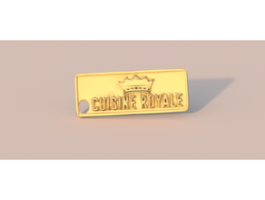 cuisine royale keychain idealab videogame keychains videogames 3d print model - Mito3D