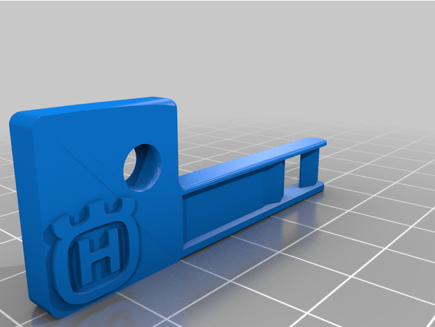 husqvarna sopladora nieve clave motor pequeño smartphone 3D print model - Mito3D