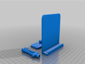 smartphone stand bone 3d print model - Mito3D