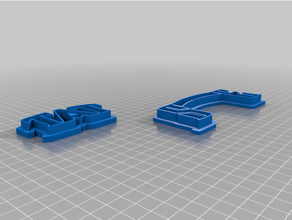 logo cutter 2 3d print model - Mito3D