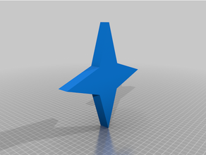 star warp test 3d print model - Mito3D