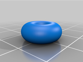 customized parametric o-ring torus 2mm diameter 3d print model - Mito3D