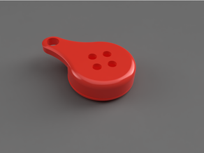bloco adesivo chaveiro adaptador rosca keyfinder telha 3d print model - Mito3D