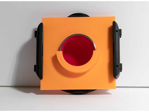 customizable photo filter mount holder camera openscad open source optics photography 3D print model - Mito3D