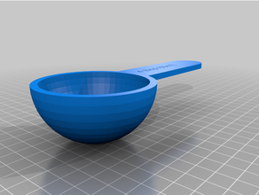 4tbsp spoon customized 3d print model - Mito3D