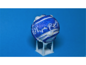 ffx blitzball estrés fidget pelota 3d print model - Mito3D