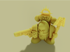 short stumpy ultrasmurf chappy 3d print model - Mito3D