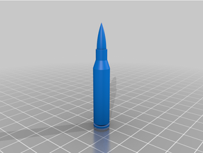 bullet 3d print model - Mito3D